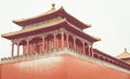 The ancient royal palaces of the Forbidden City in Beijing, Chin Royalty Free Stock Photo