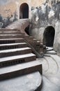 Ancient royal stairs detail