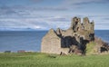 Ancient Ruin of Dunure Castle in South Ayrshire