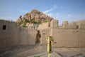 Ancient ruin house & a water well Royalty Free Stock Photo