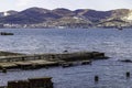 An ancient ruined boat dockAn ancient ruined boat dock