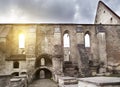 Ancient ruined St. Brigitta convent 1436 year in Pirita region, Tallinn, Estonia