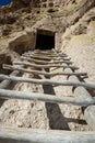 Ancient ruins in Bandelier National Monument