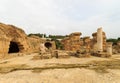 Ancient ruins of baths at tunisia, Carthage