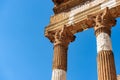 Capitolium Roman Temple or Tempio Capitolino - Brescia Lombardy Italy Royalty Free Stock Photo