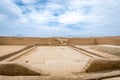 The ancient ruins of Chan Chan in Peru Royalty Free Stock Photo
