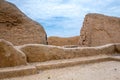 The ancient ruins of Chan Chan in Peru Royalty Free Stock Photo