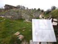 Troy Archeology Site in Turkey, Ancient Ruins Royalty Free Stock Photo