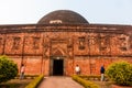 The ancient ruins of the Eklakhi mausoleum in the village of Pandua near the city of