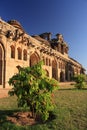 Ancient ruins of Elephant Stables in Hampi, India. Royalty Free Stock Photo