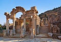 Ancient ruins in Ephesus Turkey Royalty Free Stock Photo