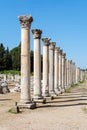 Ancient ruins in Ephesus Turkey Royalty Free Stock Photo