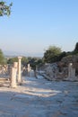 Ancient Ruins in Ephesus Turkey Royalty Free Stock Photo