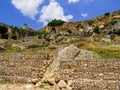 Ancient ruins in Ginosa, Italy Royalty Free Stock Photo