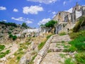 Ancient ruins in Ginosa, Italy Royalty Free Stock Photo