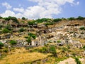 Ancient ruins in Ginosa, Italy