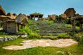 Ancient ruins in Hampi, India Royalty Free Stock Photo