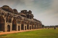 Ancient ruins in Hampi, Karnataka Royalty Free Stock Photo