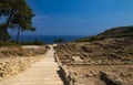 Ancient ruins of Kamiros on Rhodes