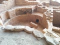 Ancient ruins at Mesa Verde National Park