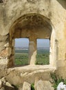 Ancient ruins of Migal Tsedek, Israel Royalty Free Stock Photo