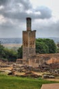 Ancient ruins in Necropolis of Cellah Royalty Free Stock Photo