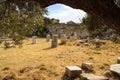 Ancient ruins of Neratzia Castle in Kos.