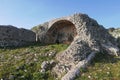 Ancient ruins in Norba, Latina, Italy Royalty Free Stock Photo