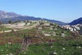 Ancient ruins in Norba, Latina, Italy Royalty Free Stock Photo