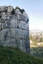 Ancient ruins in Norba, Latina, Italy Royalty Free Stock Photo