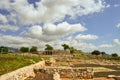 Ancient ruins in Norba Royalty Free Stock Photo