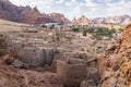 Ancient ruins in old town Al-Ula