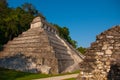 Ruins of Palenque, Maya city in Chiapas, Mexico Royalty Free Stock Photo