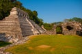 Ruins of Palenque, Maya city in Chiapas, Mexico Royalty Free Stock Photo