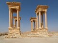 Ancient ruins in Palmyra, Syria