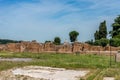 The ancient ruins at the Roman Forum, Palatine hill in Rome, Italy, Europe Royalty Free Stock Photo