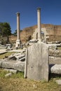 Ancient ruins of Roman Forum, Rome, Italy, Europe Royalty Free Stock Photo