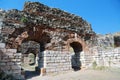 Ancient ruins in Sardes Turkey Royalty Free Stock Photo