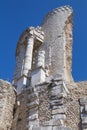 Ancient ruins in the town of La Turbie