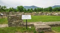 Ancient Ruins of Ulpia Traiana Augusta Dacica Sarmizegetusa in Romania