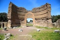 Ancient ruins of Villa Adriana, Tivoli, Italy