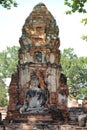 Ancient Ruins in Wat Phra Ram Royalty Free Stock Photo