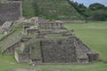 Ancient ruins of Zapotec, Monte Alban Royalty Free Stock Photo