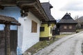 Ancient rural village Vlkolinec, Liptov, Slovakia Royalty Free Stock Photo