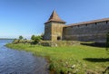 An ancient Russian fortress on Orekhovy Island at the source of the Neva River; opposite the city of Shlisselburg in the Leningrad Royalty Free Stock Photo
