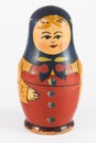 Ancient Russian Matryoshka (nested doll) Royalty Free Stock Photo