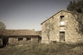 Ancient rustic country houses