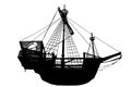 Ancient sailing ship