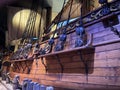 Ancient sailing ships were extensively rigged