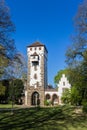 Ancient Saint Alban Gate in Basel, Switzerland. Royalty Free Stock Photo